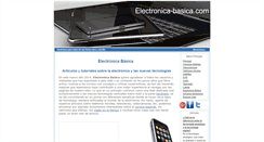 Desktop Screenshot of electronica-basica.com